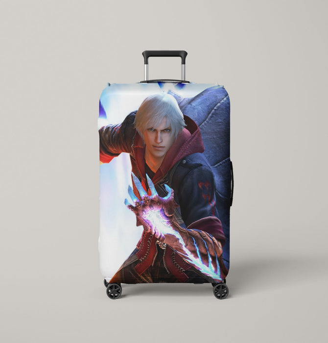 iced handsome devil may cry character Luggage Covers | Suitcase