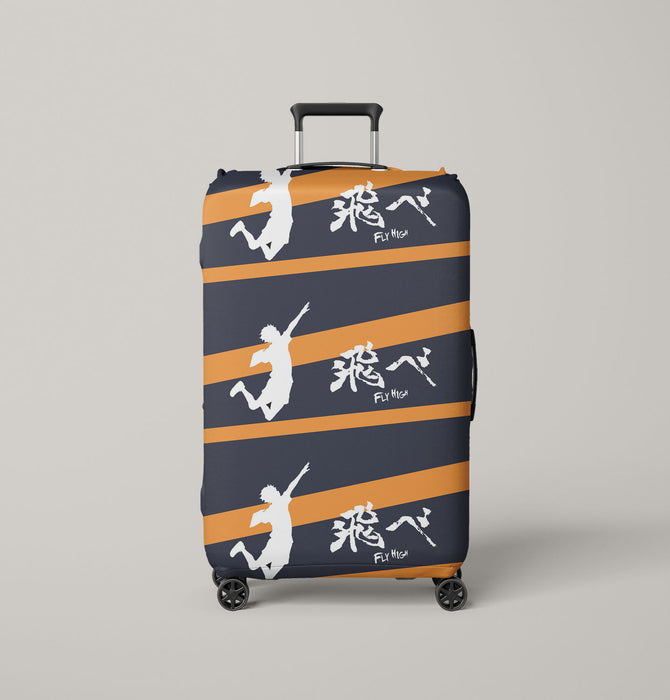 hinata shoyo jumping fly high Luggage Cover | suitcase