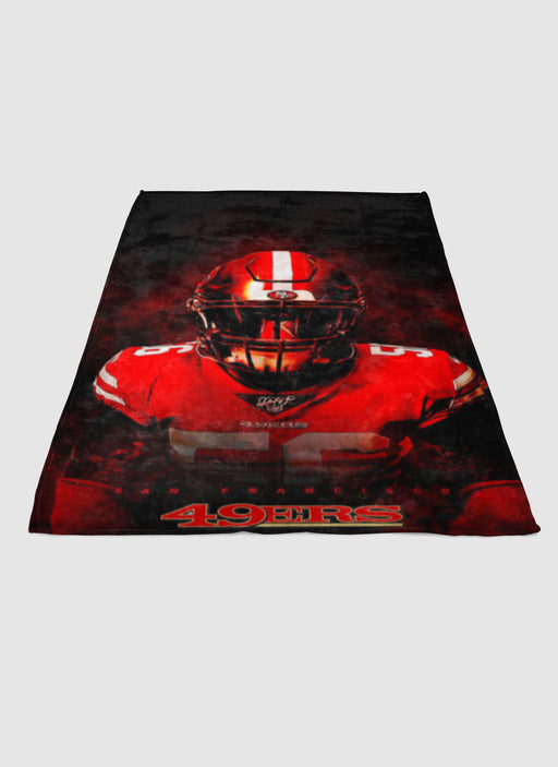 SAN FRANCISCO 49ERS PRIDE soft fleece blanket