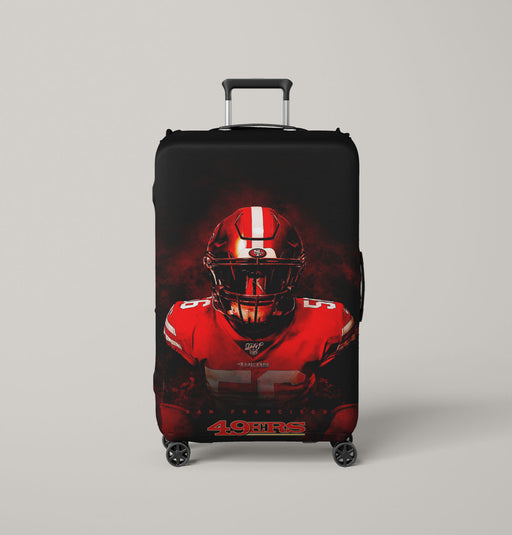 san francisco 49ers pride Luggage Cover | suitcase