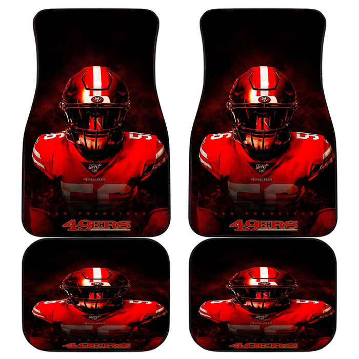 SAN FRANCISCO 49ERS PRIDE Car floor mats Universal fit