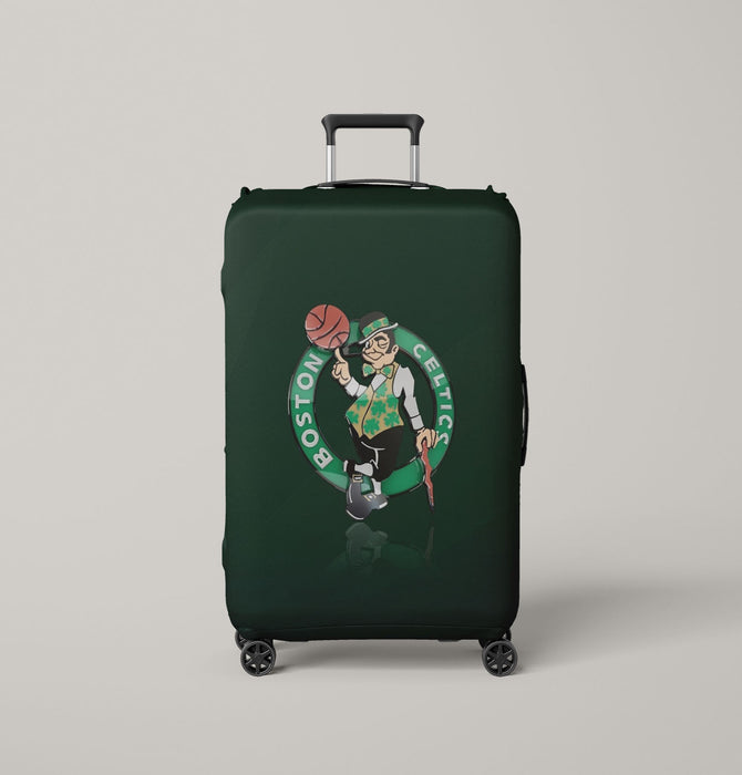 icon logo boston celtics Luggage Covers | Suitcase