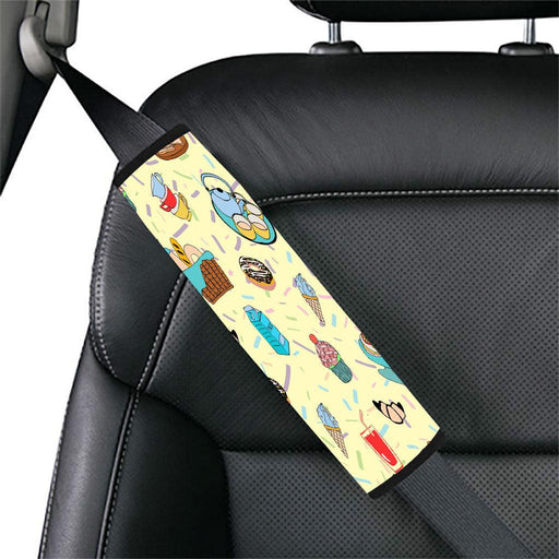 holiday with sweet food Car seat belt cover