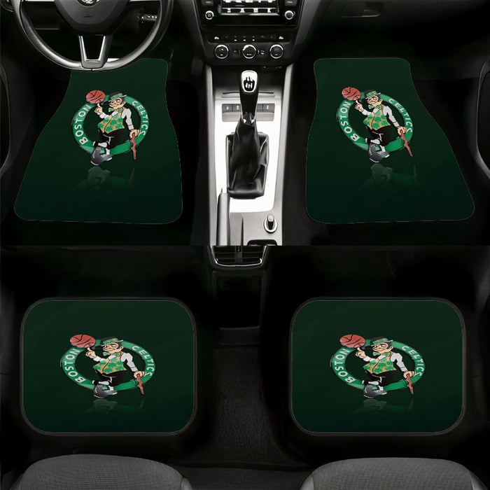 icon logo boston celtics Car floor mats Universal fit