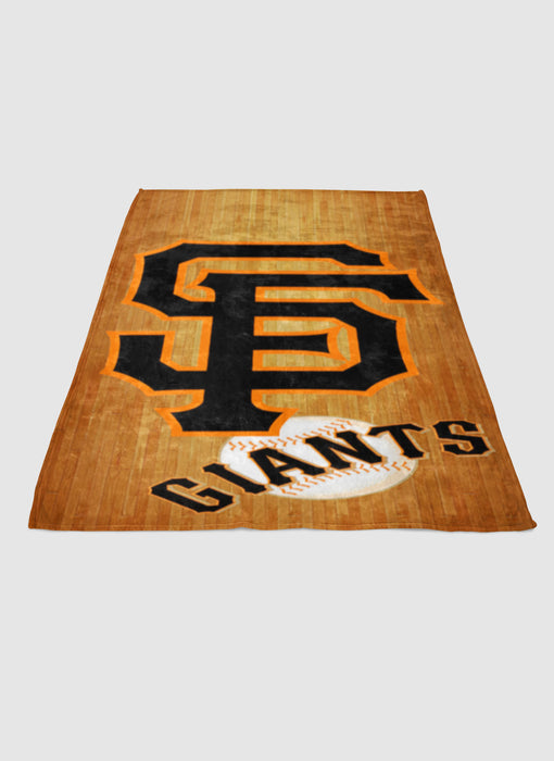 SAN FRANCISCO GIANTS 2 soft fleece blanket