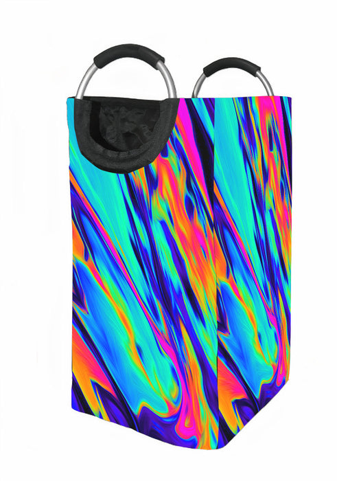 hologram rainbow light paper Laundry Hamper | Laundry Basket