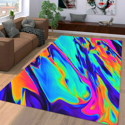 hologram rainbow light paper Living room carpet rugs