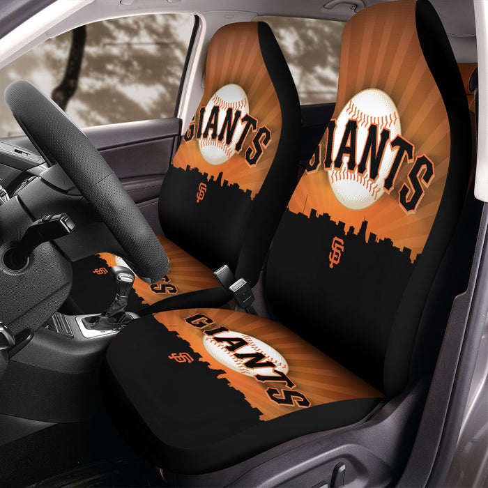 SAN FRANCISCO GIANTS BASEBALL 1 Car Seat Covers