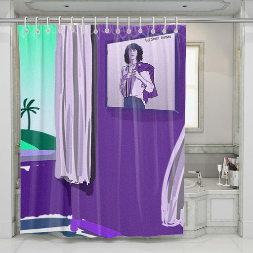 house of bojack horseman shower curtains