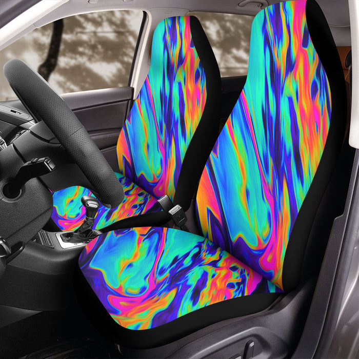 hologram rainbow light paper Car Seat Covers