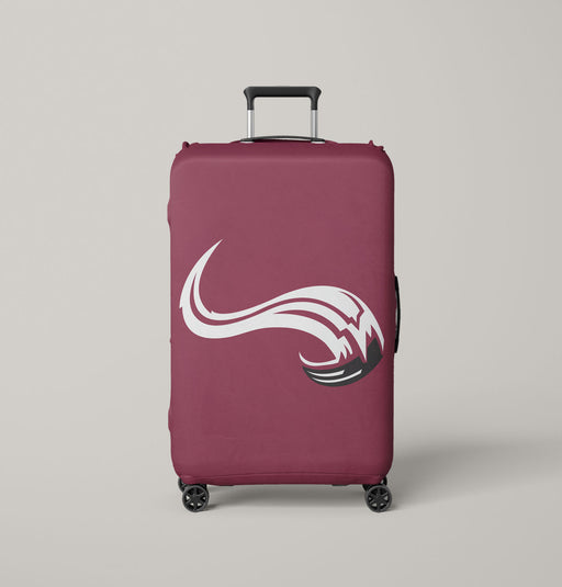 icon vector of nhl team maroon Luggage Covers | Suitcase