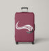 icon vector of nhl team maroon Luggage Covers | Suitcase