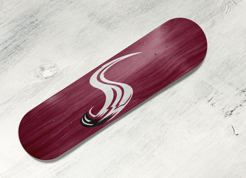 icon vector of nhl team maroon Skateboard decks