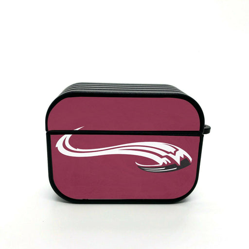 icon vector of nhl team maroon airpod case