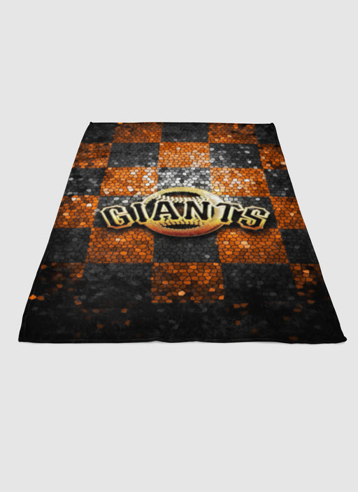 San Francisco Giants baseball soft fleece blanket