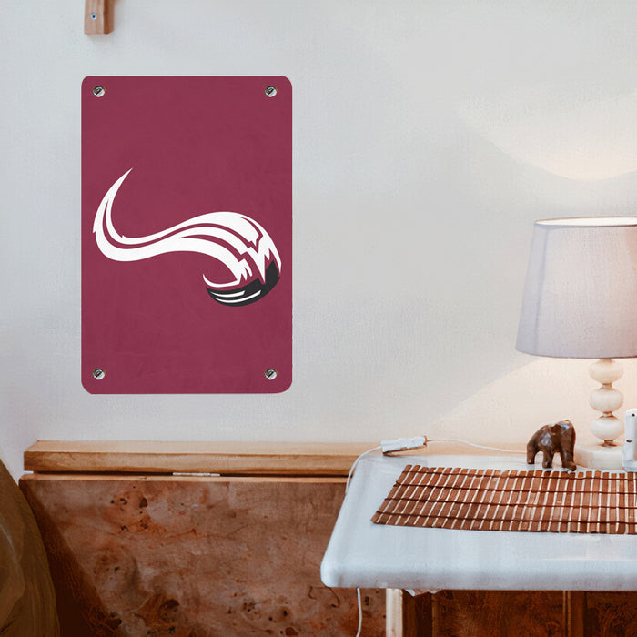 icon vector of nhl team maroon Poster Metal print wall art