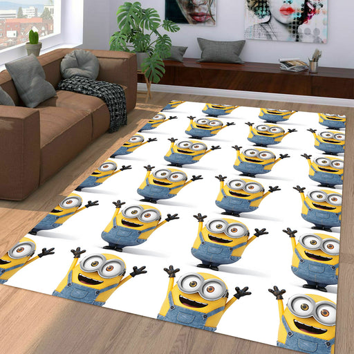 horay lil minions animation movie Living room carpet rugs