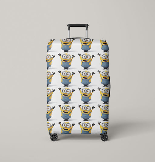 horay lil minions animation movie Luggage Cover | suitcase