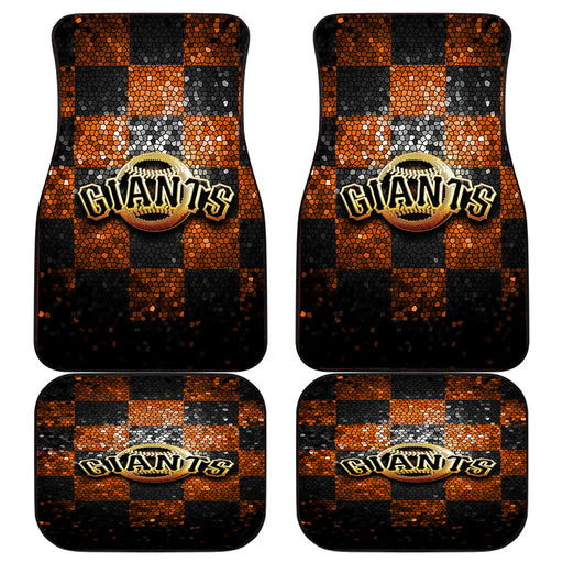 San Francisco Giants baseball Car floor mats Universal fit