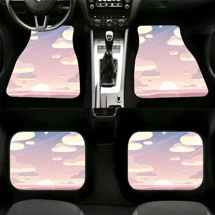 iconic sky cartoon network steven universe Car floor mats Universal fit