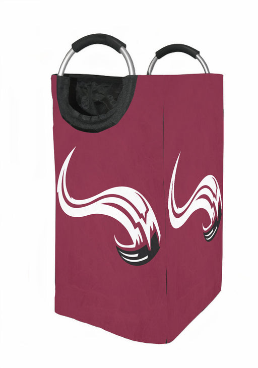 icon vector of nhl team maroon Laundry Hamper | Laundry Basket