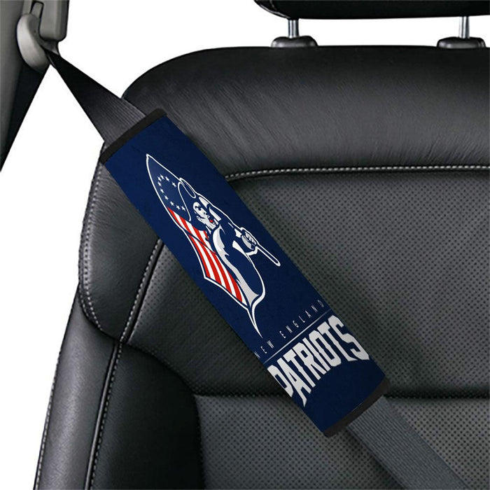 iconic new england patriots Car seat belt cover - Grovycase