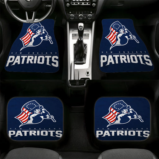 iconic new england patriots Car floor mats Universal fit