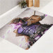 illustration of gambit marvel bath rugs