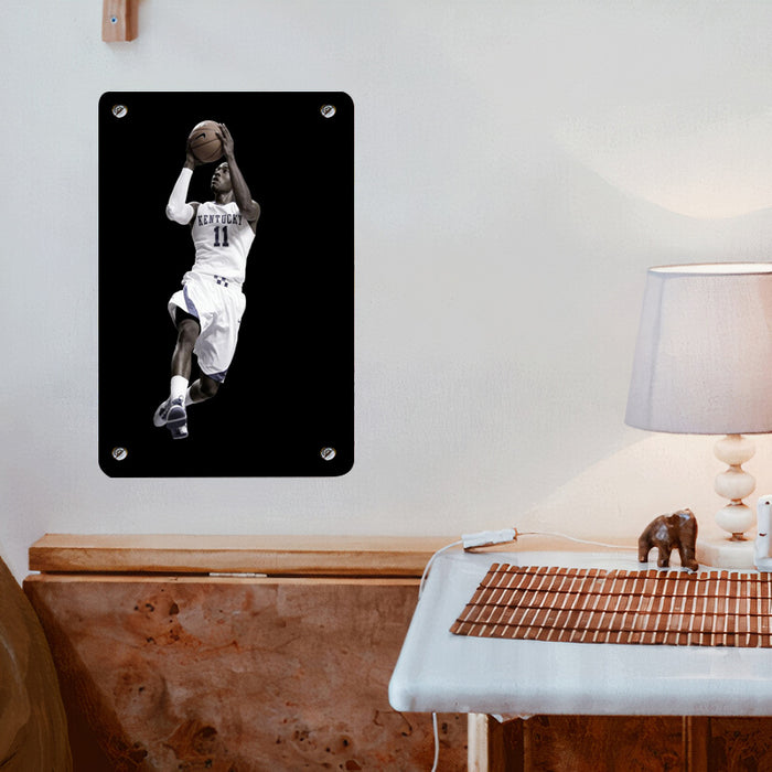 if best player take a shoot nba Poster Metal print wall art