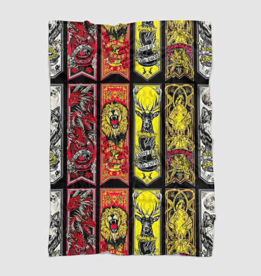 house of game of thrones hbo Ultra soft fleece blanket