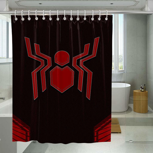 hufflepuff logo outline harry potter shower curtains