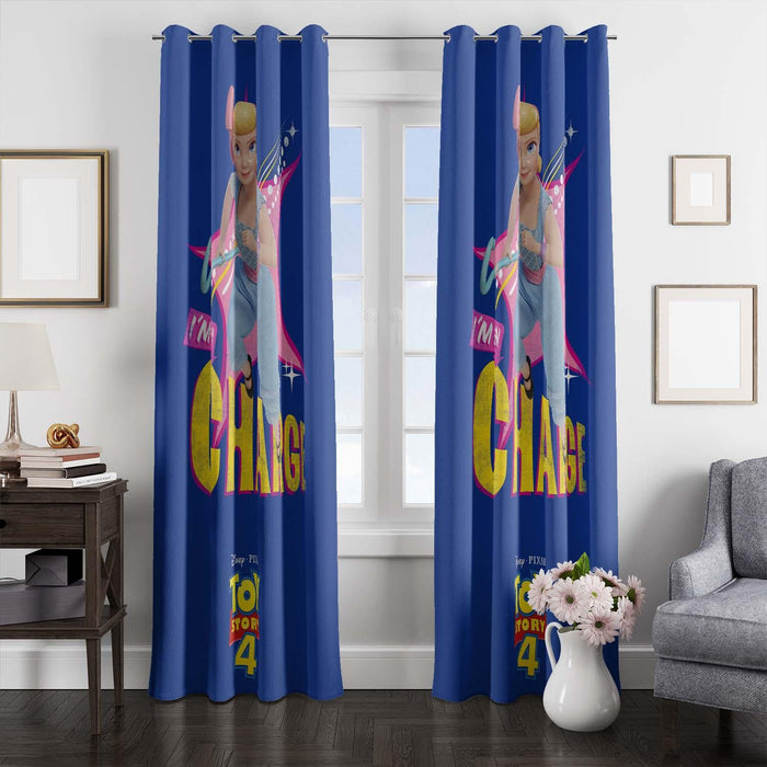 im in charge disney pixar bo peep window Curtain