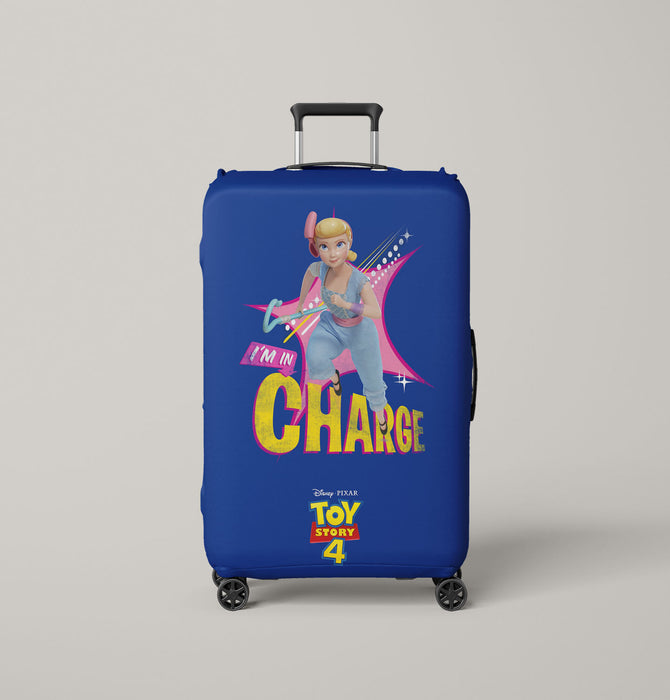 im in charge disney pixar bo peep Luggage Covers | Suitcase