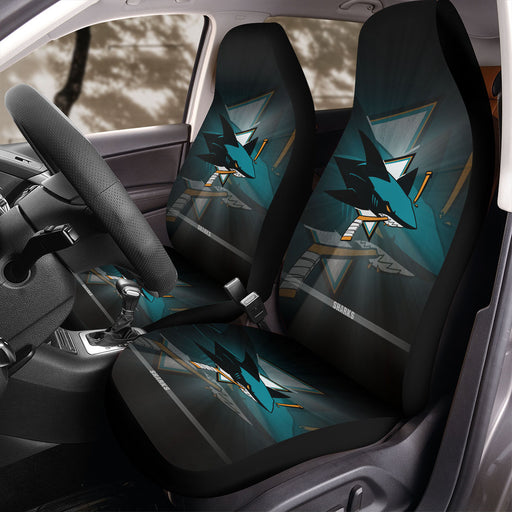 San jose Sharks 3 Car Seat Covers