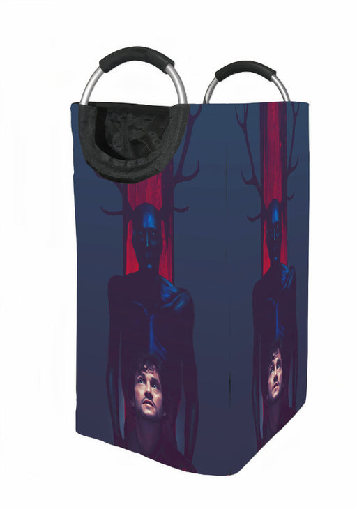 Hugh dancy hannibal art Laundry Hamper | Laundry Basket