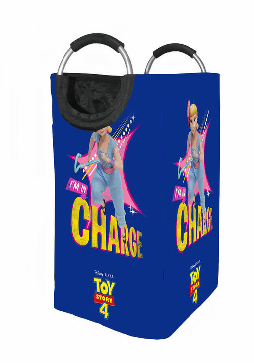 im in charge disney pixar bo peep Laundry Hamper | Laundry Basket