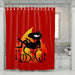 im not sad cat disenchantment shower curtains