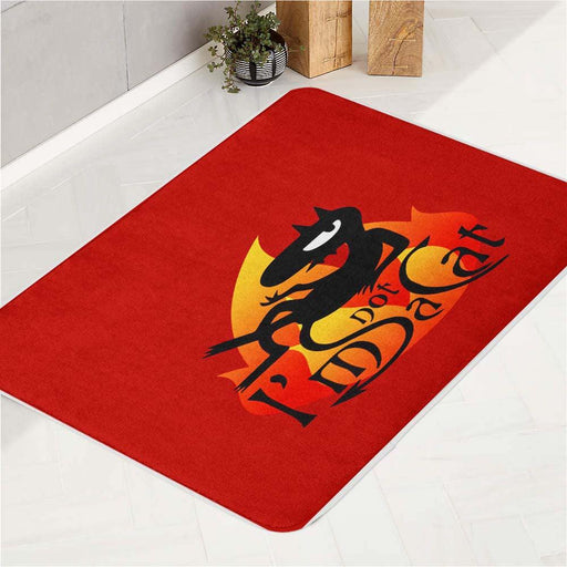 im not sad cat disenchantment bath rugs