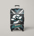 san jose sharks logo nhl Luggage Cover | suitcase