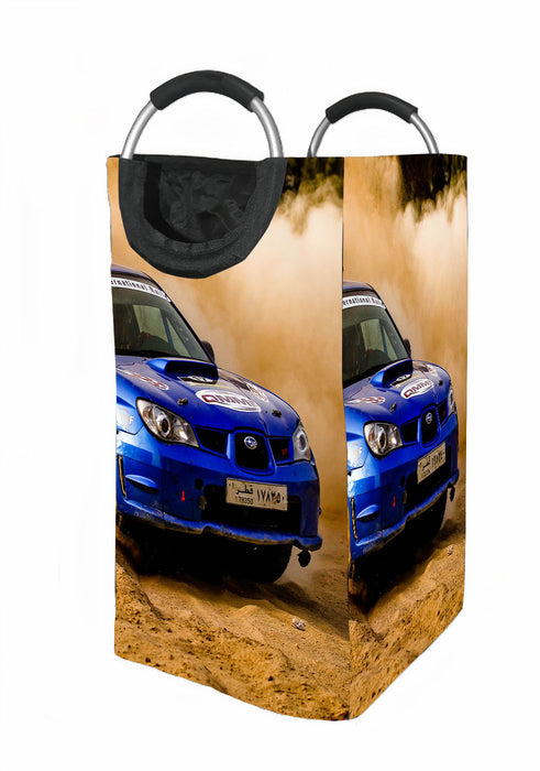 in desert car racing so extreme Laundry Hamper | Laundry Basket