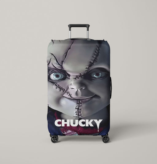 scary chucky doll 2 Luggage Cover | suitcase