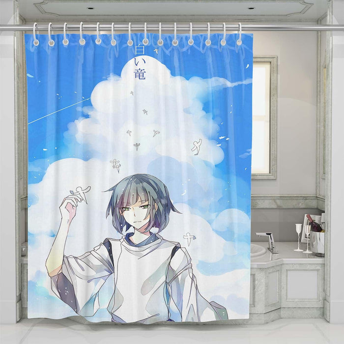 human haku shower curtains