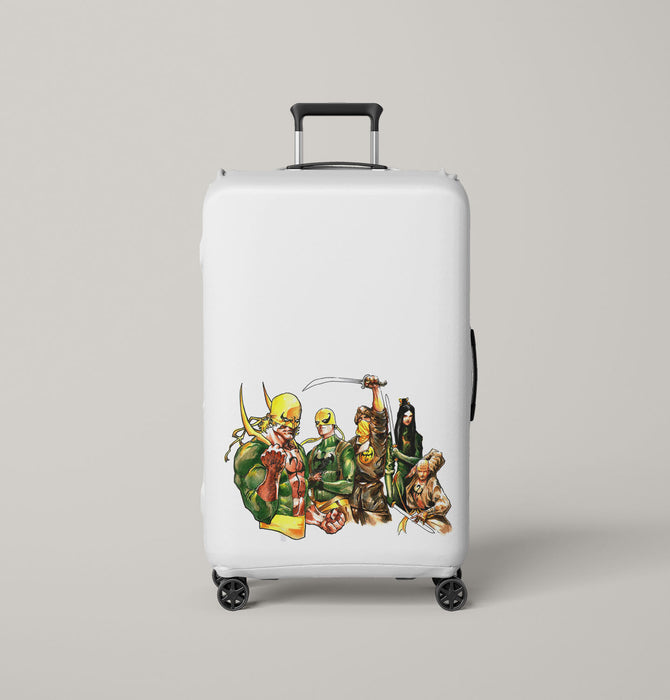 iron fist marvel superhero Luggage Covers | Suitcase