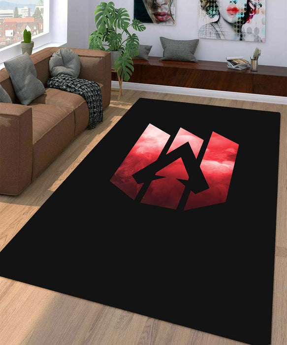 inner cloud and smoke apex legends Living room carpet rugs