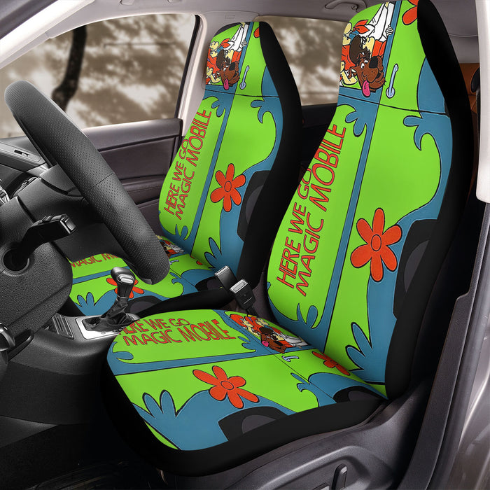 SCOOBY DOO MYSTERY MACHINE CAR Car Seat Covers