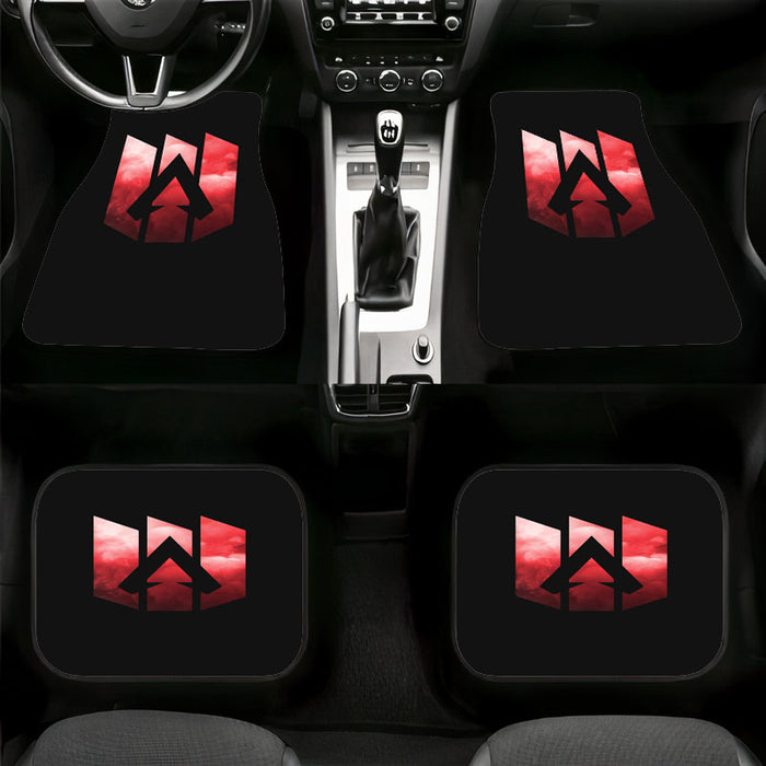 inner cloud and smoke apex legends Car floor mats Universal fit