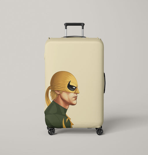 iron fist serious face Luggage Covers | Suitcase