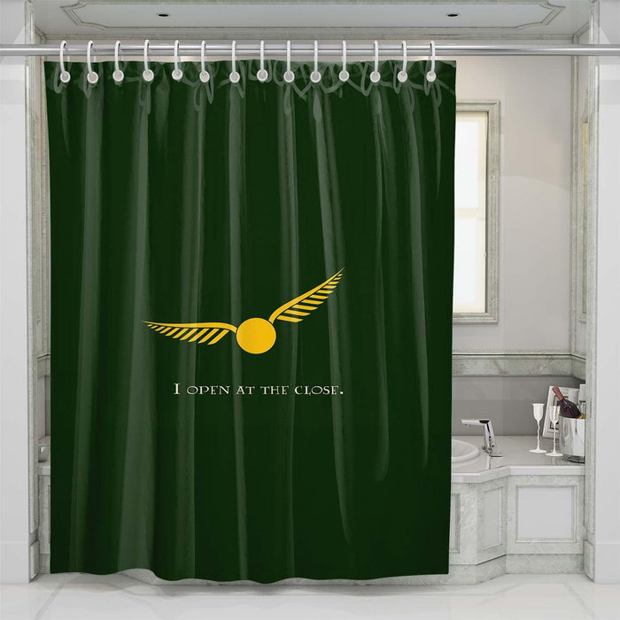 i open at the close harry potter shower curtains