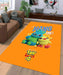 italy vibe from car racing Living room carpet rugs