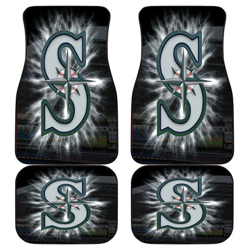 SEATTLE MARINERS BASEBALL 3 Car floor mats Universal fit